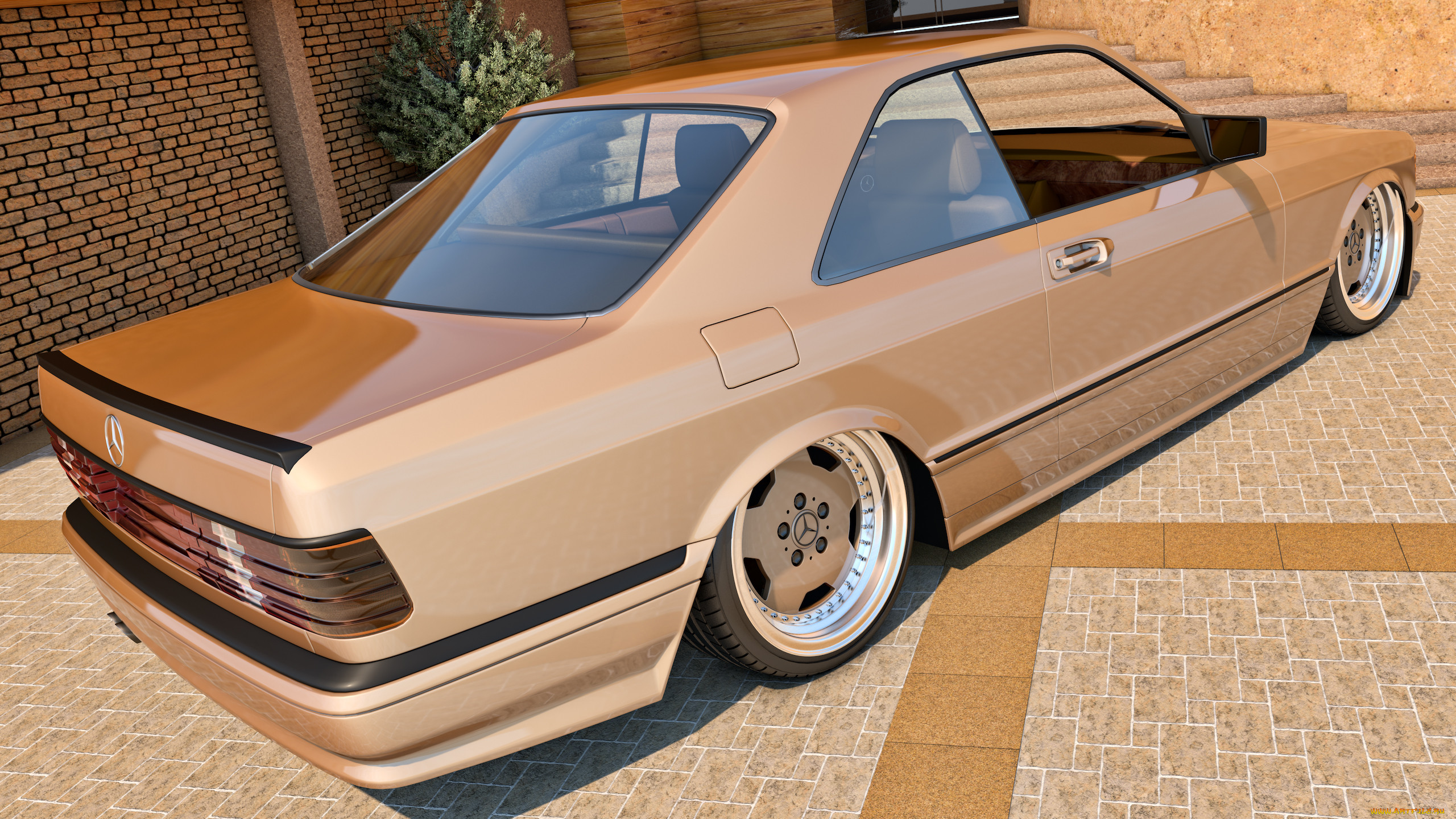 , 3, mercedes, 1991, sec, 560, benz, amg